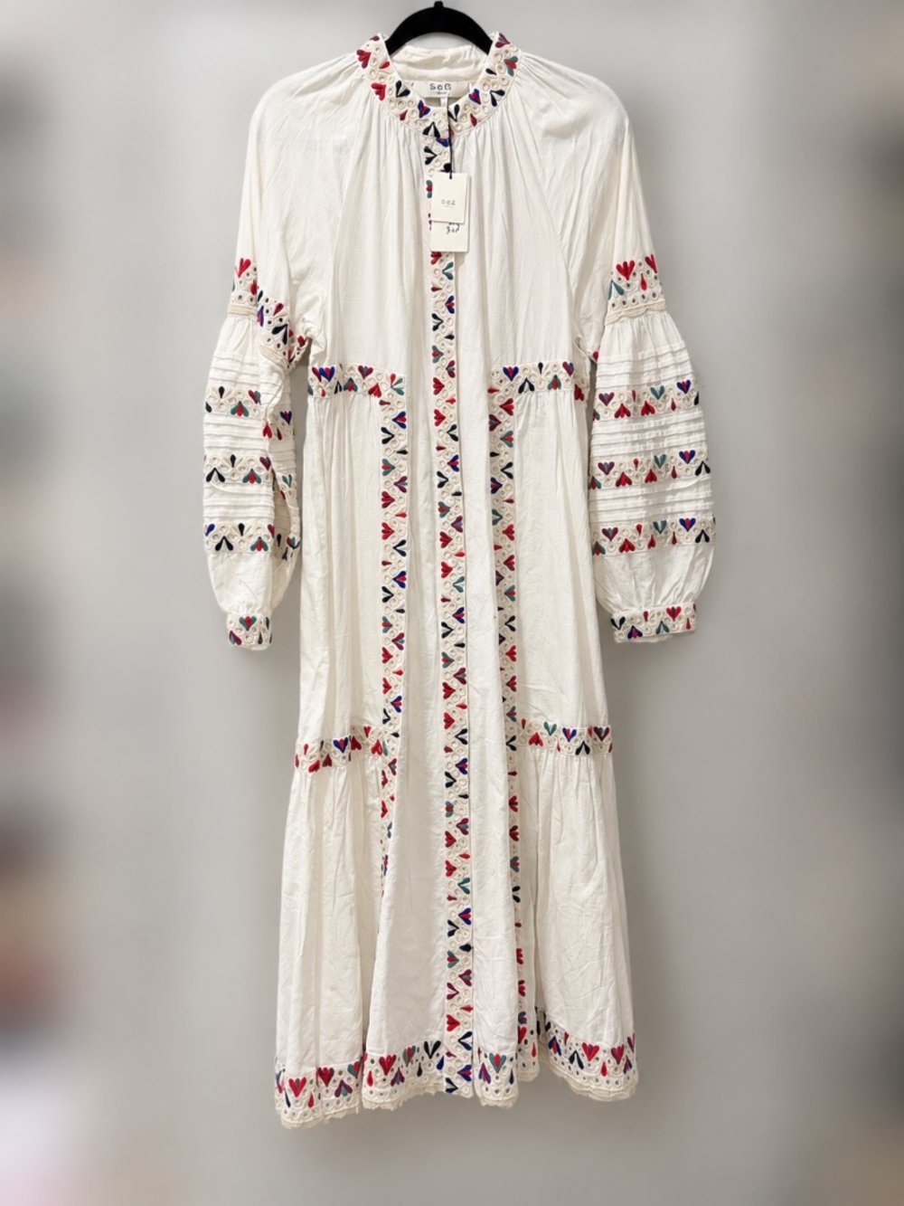 Sea New York Embroidered Dress NWT